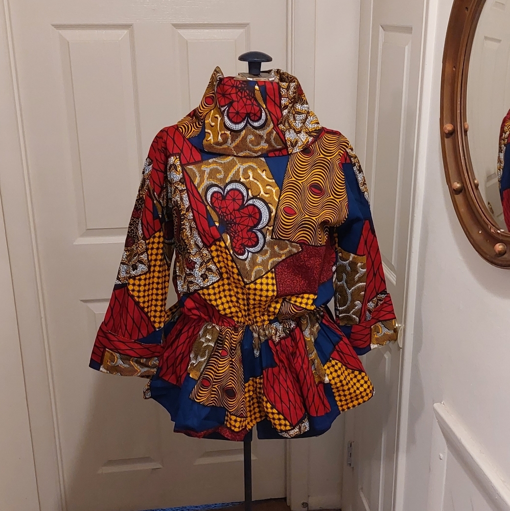 African print shirt size M/L